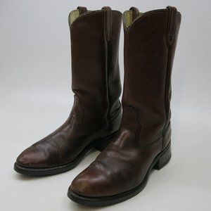 ACME Leather Western Biker Riding Glove Leather Boots Footwear Made in USA 8.5